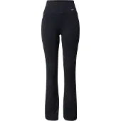 Aim'n Ribbed Seamless Flare Tights - Black - S