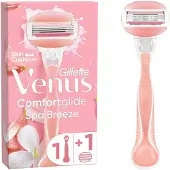 Gillette Venus Comfortglide Spa Breeze 1 Blade 3 builtin blades