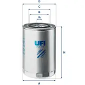 Ufi Polttoainesuodatin 24.395.01