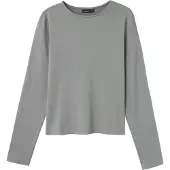 LMTD Nlfdinci Ls Short S Top Noos - Grey - 134-140