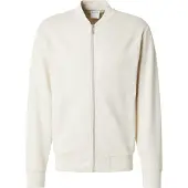 Selected Slhmack Sweat Bomber Ls Noos - Beige - S