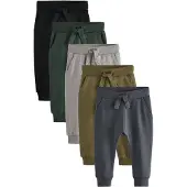 Next Housut harmaa / khaki / oliivi / tummanvihreä / musta