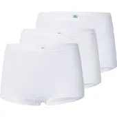 Lindex 3-Pack Boxer Briefs With High Waist - White - M