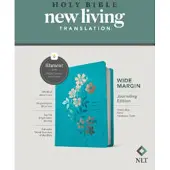 Tyndale House Publishers NLT Wide Margin Bible, Filament Enabled Edition, Blue