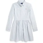 Ralph Lauren Mekko vaaleansininen / valkoinen | 136-138 | girl