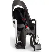 Hamax CARESS Pyöränistuin + Lukittava Runkokiinnike, White/Black