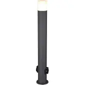 TRIO Hoosic pylväsvalaisin 80cm pistorasialla E27 antrasiitti