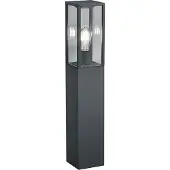TRIO Garonne pylväsvalaisin IP44 E27 80cm antrasiitti