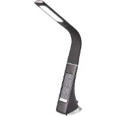 TRIO Francy LED pöytävalaisin 5000K 4,8W 35cm musta