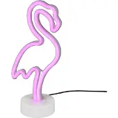 TRIO Flamingo LED pöytävalaisin 29cm 1,5W valkoinen
