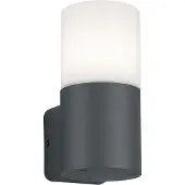 TRIO Lighting Ulkoseinävalaisin Hoosic, himmennettävä, Musta, Alumiini, Moderni
