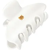 Balmain Hair Cellulose Acetate Pince À Cheveux White