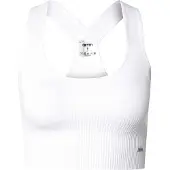 Aim'n High Support Ribbed Bra - White - M