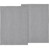 Södahl Viskestykke Line 2 Stk - Grey - 50X70CM x 70