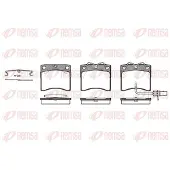 REMSA Jarrupalat Etu, 0385.11 - VW - T4 transporter, T4 transporter syncro