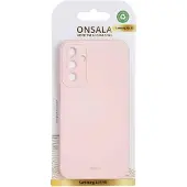 Onsala Collection Samsung Galaxy A16/A16 5G silikoninen suojakuori (vaaleanpun.)