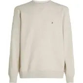 Tommy Hilfiger Ess Seasonal Fleece Crewneck - Cream - L