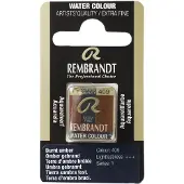 Taidepiste Rembrandt akvarelli 409 Burnt Umber - 1/2 nappi