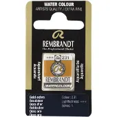 Taidepiste Rembrandt akvarelli 231 Gold Ochre - 1/2 nappi