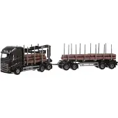 Emek Volvo FH16 tukkirekka perävaunulla (1:25),