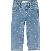 Name It Mini Nmfbella Mom Shaped Jeans 3555-On Noos - Blue - 80