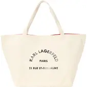 Karl Lagerfeld Ostoskassi 'Rue St-Guillaume' beige / musta