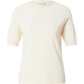 Soft Rebels Srmarla Ss O-Neck Knit - Cream - XS