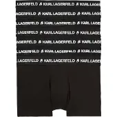 Karl Lagerfeld Bokserishortsit musta / valkoinen