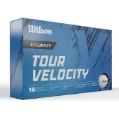 Wilson Tour Velocity Accuracy 15-pack golfpallo