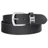 Louis Nahkavyö Musta unisex, size 120CM