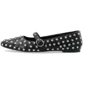 Bianco Fall Simili Mary Jane #P - Black - 36