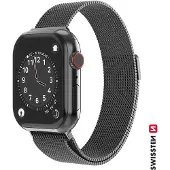 Swissten Apple Watch 42-44mm milanolaisranneke