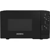 Siemens iQ300 FF020LMB2, Pöytämalli, Solo-mikroaaltouuni, 20 L, 800 W, Rotaatio, Musta