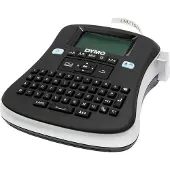 Dymo LabelManager  210D QWERTZ Kitcase, QWERTZ, Lämpösiirto, 180 x 180 DPI, 12 mm/s, Musta, Harmaa (S0964070)