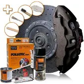 FOLIATEC Jarrusatulan maalaussetti , Carbon Metallic