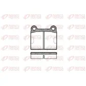 REMSA Jarrupalat Etu, 0006.60 - Volvo - VW - Saab - Mercedes - Opel - Porsche - Maserati