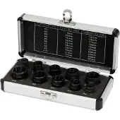 YATO Kuusiohylsysarja YT-06031; 9-19 mm; 10 kpl.