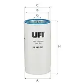 Ufi Polttoainesuodatin 24.163.00