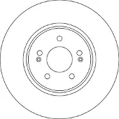 TRW Jarrulevy (1kpl) DF6829S