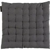 Linum Pepper Seat Cushion - Grey - 40X40X3CM