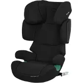 Cybex Solution X i-Fix Turvaistuin + 3-in-1 Auton Istuinsuoja, Pure Black
