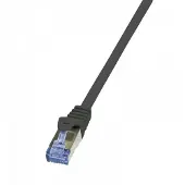 Logilink 20m Cat7 S/FTP, 20 m, Cat7, S/FTP (S-STP), RJ-45, RJ-45, Musta (CQ4113S)