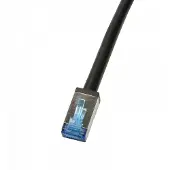 Logilink kat.6a S/FTP 40.0m czarny pozłacane końc&oacute;wki