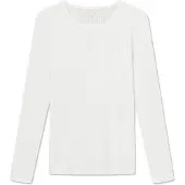 STUDIO FEDER Gertrud Pointelle Blouse - White - XL