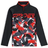 Spyder Camo Collegepaita Puolivetoketjulla
