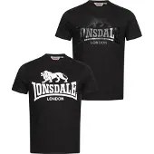 Lonsdale Kelso Lyhythihainen T-paita 2 Yksiköt