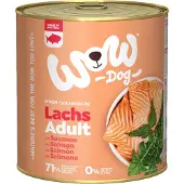Wow 24 x 800 g säästöpakkaus lohi Adult koiran märkäruoka