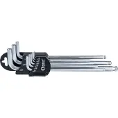 Condor werkzeug Kuusiokoloavain C1121Z; 1/16''- 3/8''; 9 kpl.