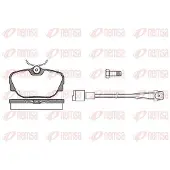 REMSA Jarrupalat Etu, 0296.02 - BMW - E30, Z1