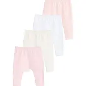 Next Leggingsit keltainen / vaaleanpunainen / valkoinen